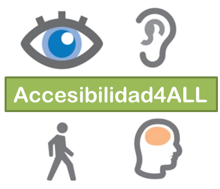 Accesibilidad, sección del sitio web ampliada