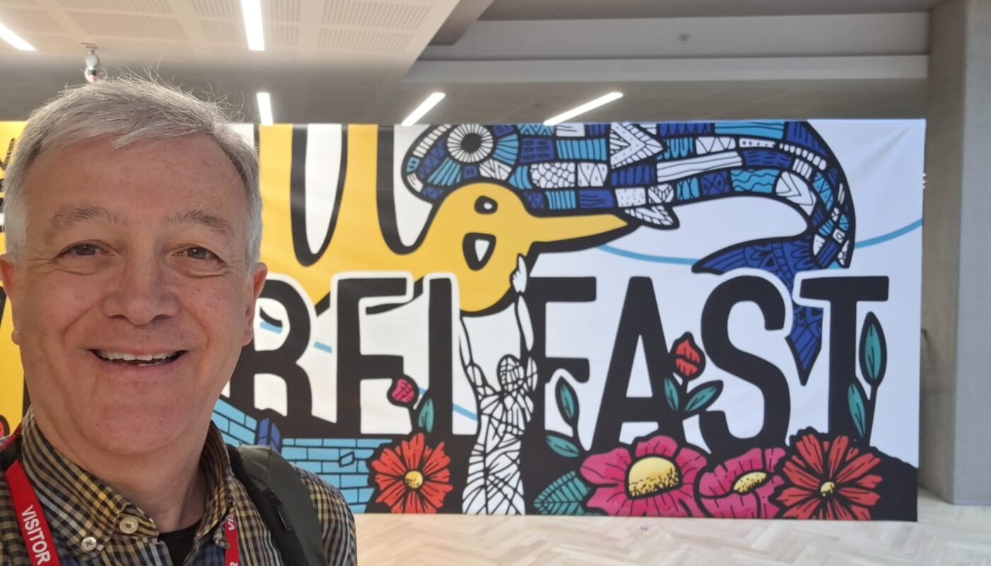 Toni at Ulster University Belfast Campus